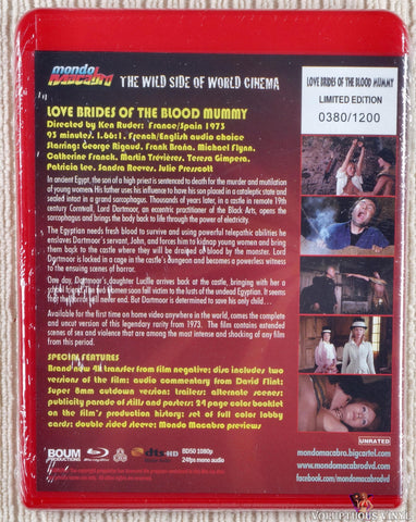 Love Brides Of The Blood Mummy Blu-ray back cover