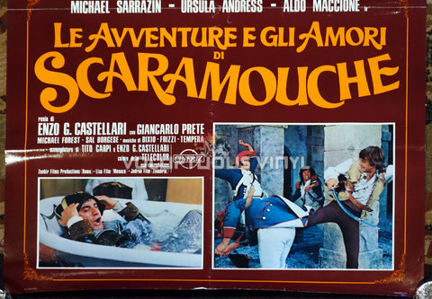 The Loves and Times of Scaramouche - Italian Poster - Ursula Andress Nude Bottom Half