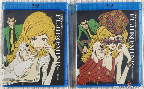 Lupin The Third: The Woman Called Fujiko Mine: The Complete Series Blu-ray / DVD front cover