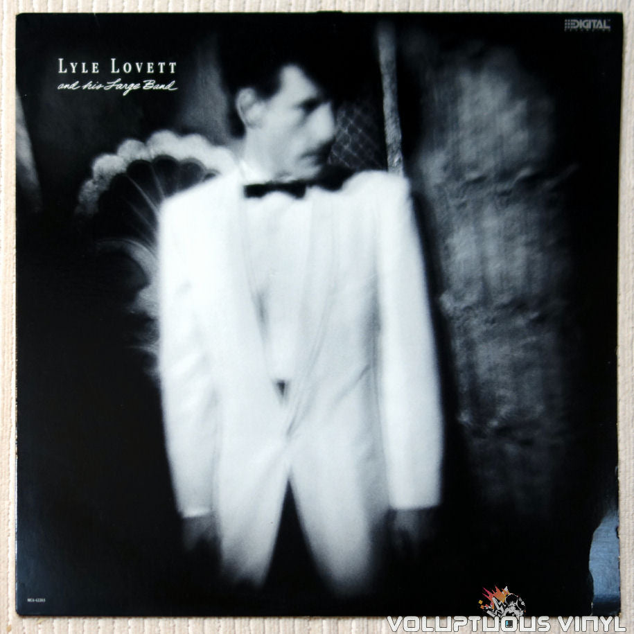 Lyle Lovett And His Large Band ‎– Lyle Lovett And His Large Band vinyl record front cover
