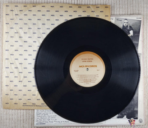 Lynyrd Skynyrd ‎– Second Helping vinyl record