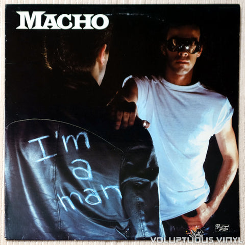 Macho ‎– I'm A Man vinyl record front cover