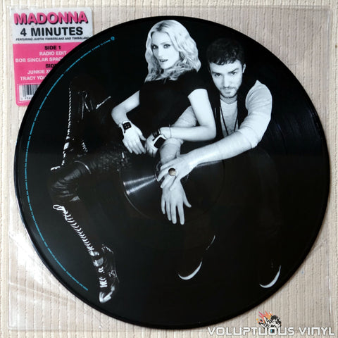 Madonna Featuring Justin Timberlake And Timbaland ‎– 4 Minutes - Vinyl Record