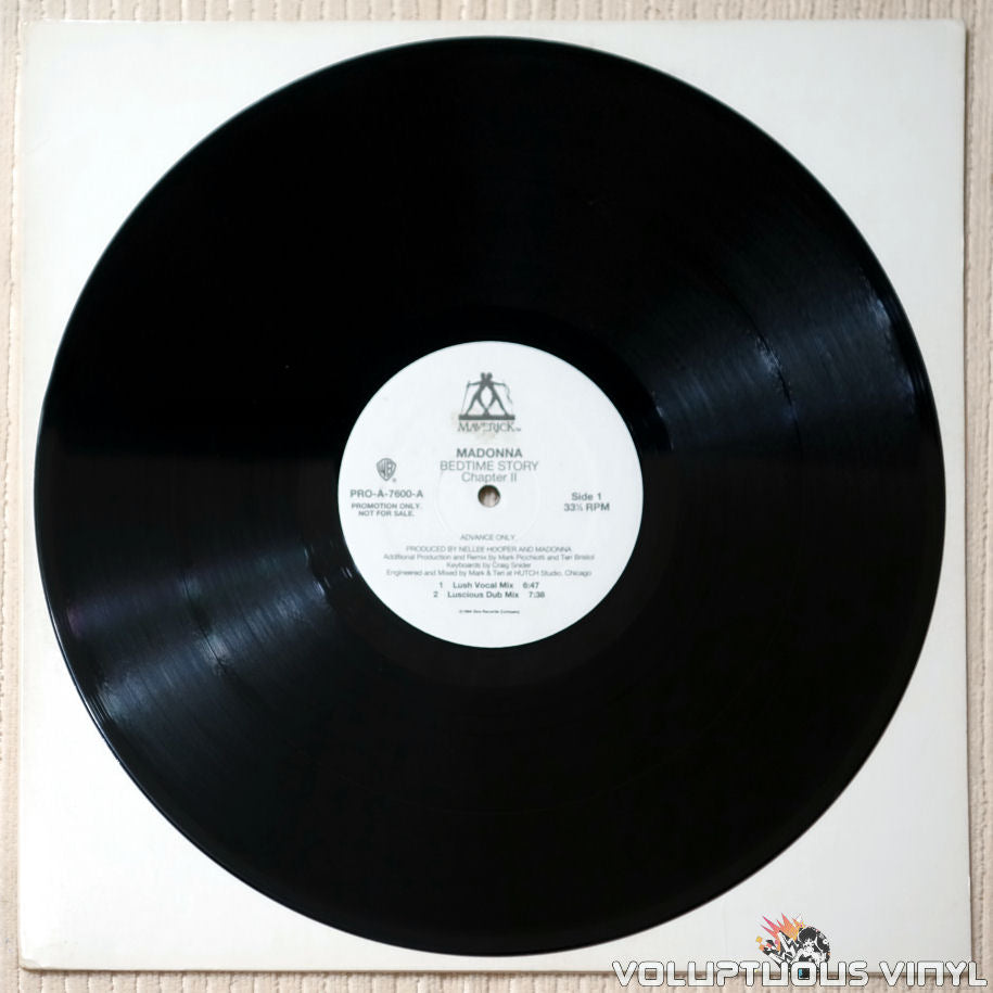 Madonna ‎– Bedtime Story Chapter II - Vinyl Record - Side 1