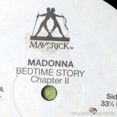 Madonna ‎– Bedtime Story Chapter II - Vinyl Record - Side 1 Label