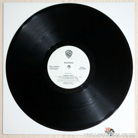 Madonna ‎– Buenos Aires - Vinyl Record - Side 1