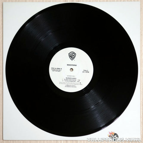 Madonna ‎– Buenos Aires - Vinyl Record - Side 2