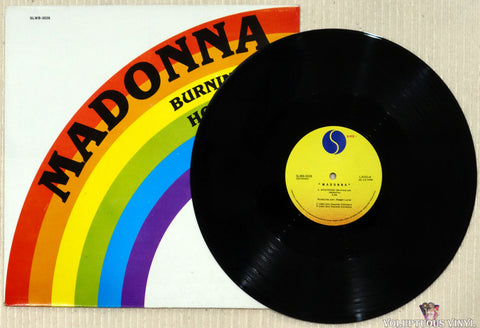 Madonna ‎– Burning Up / Holiday vinyl record