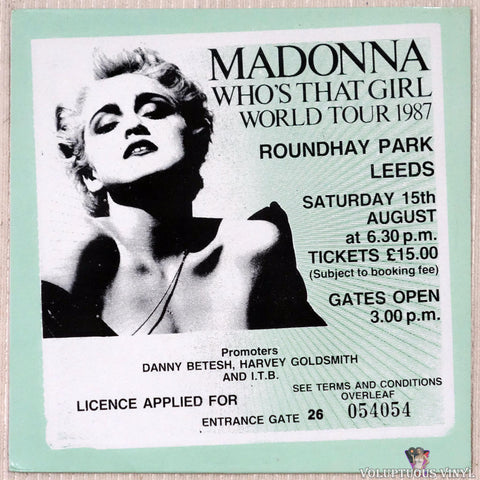 Madonna – Cheap Popcorn, Leather & Lace (1987) 2xLP, Unofficial