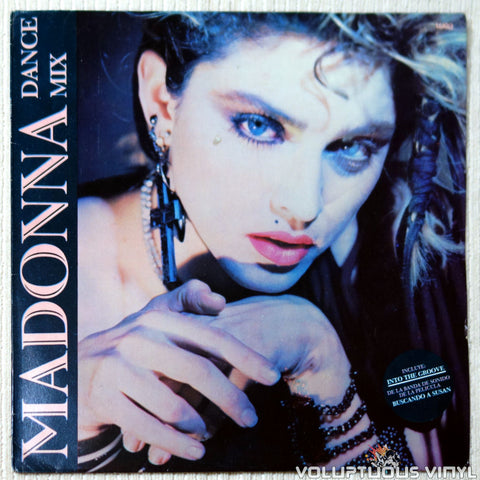 Madonna ‎– Dance Mix vinyl record front cover
