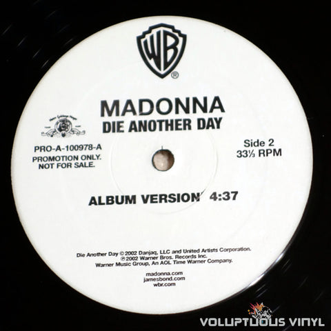 Madonna ‎– Die Another Day - Vinyl Record - Side 2