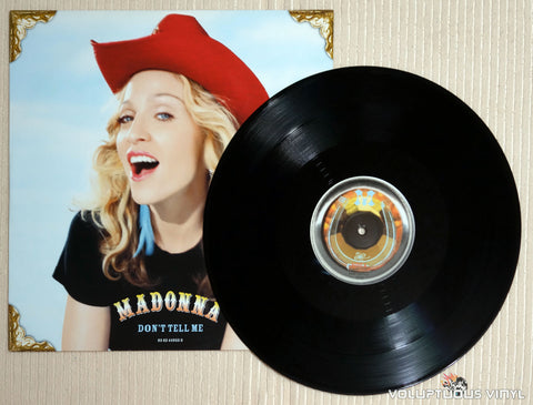 Madonna ‎– Don't Tell Me - Vinyl Record