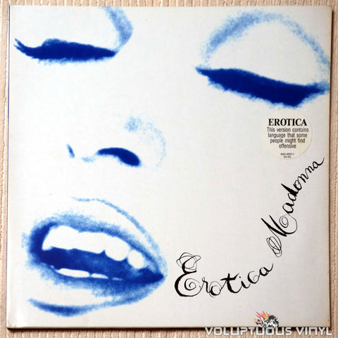 Madonna ‎– Erotica - Vinyl Record - Front Cover