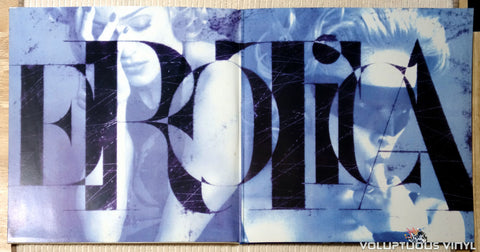 Madonna ‎– Erotica - Vinyl Record - Gatefold