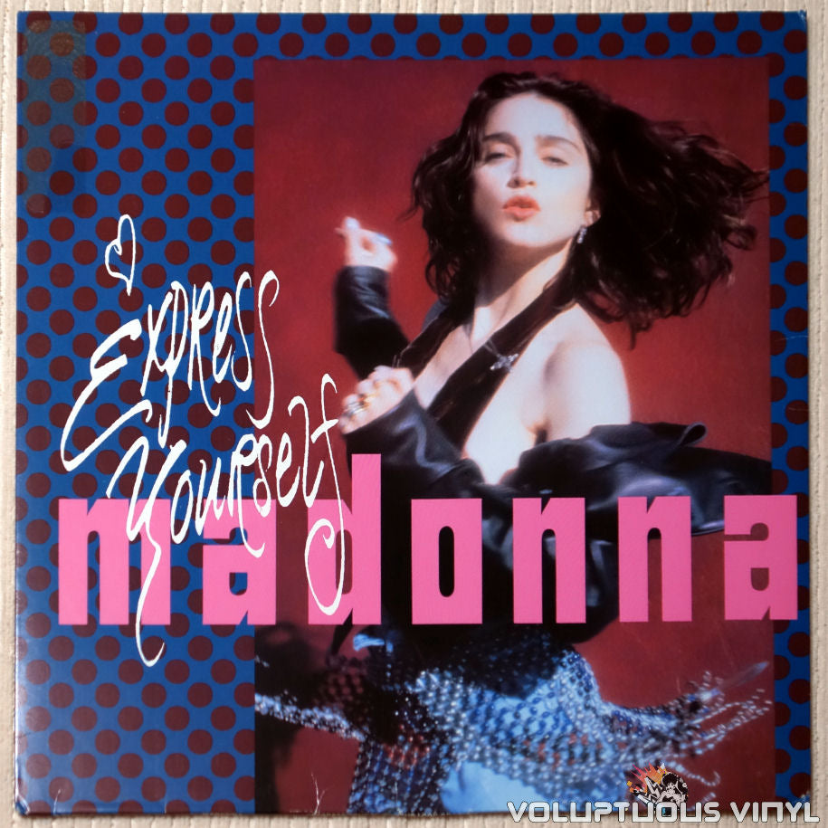 Madonna ‎– Express Yourself / The Look Of Love vinyl record front cover