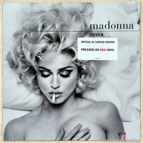 Madonna – Fever (1993) 2x12", Red Vinyl, Promo