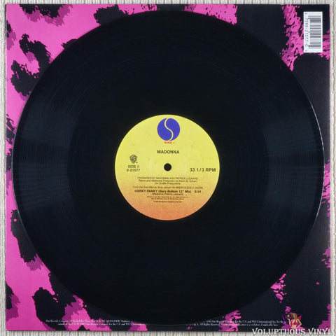 Madonna ‎– Hanky Panky vinyl record