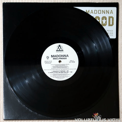 Madonna – Hollywood (Remixes Part 1) (2003) 12" Single, Promo