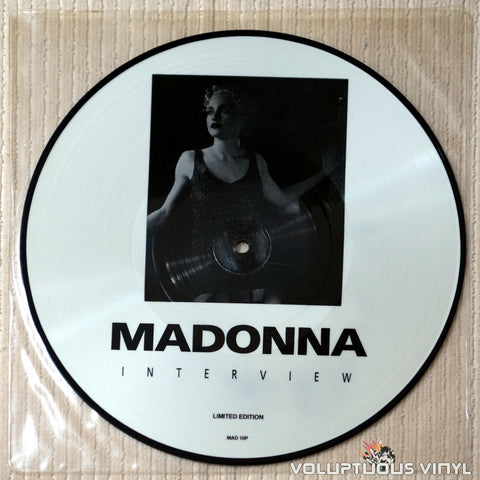 Madonna – Interview (?) Unofficial 10", Topless Picture Disc, UK Press