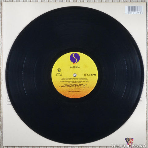 Madonna ‎– Keep It Together vinyl record