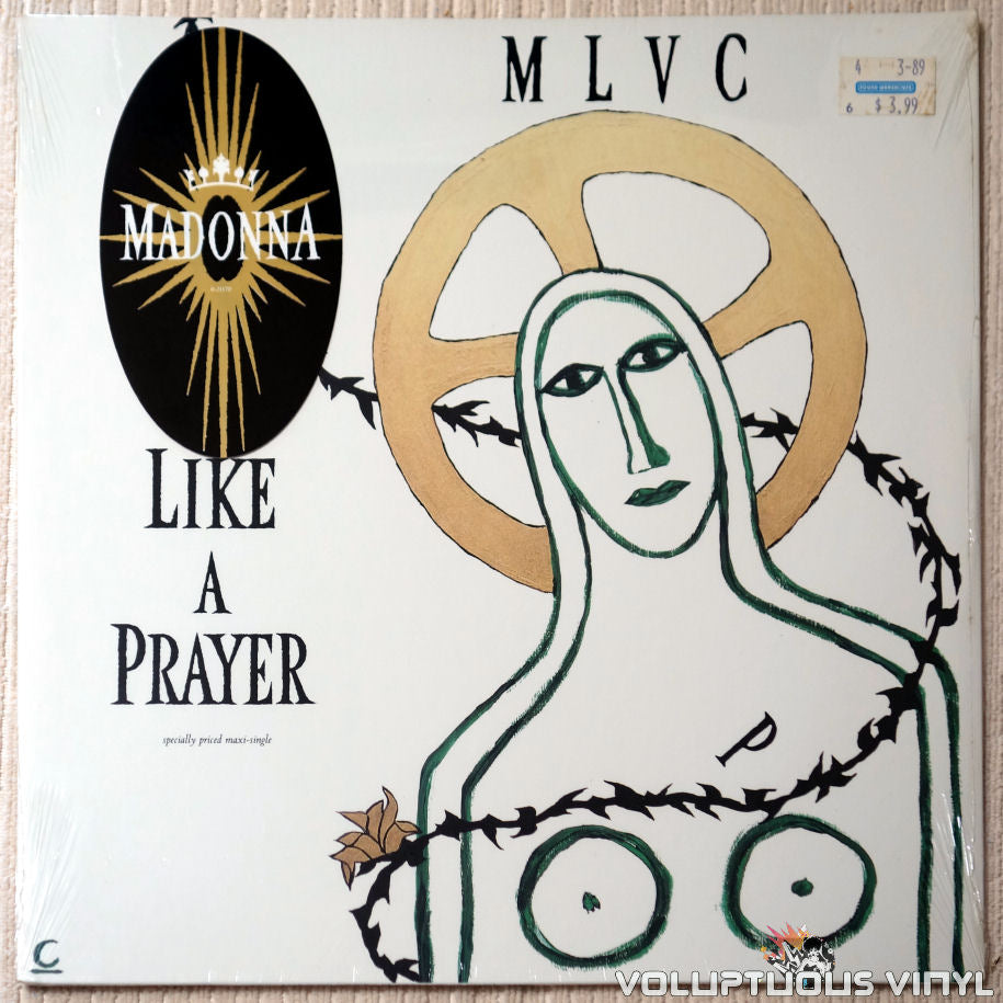 Madonna ‎– Like A Prayer - Vinyl Record - Front Cover