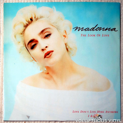 Madonna ‎– The Look Of Love - Vinyl Record - Front Cover