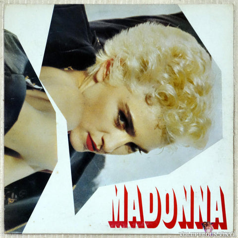 Madonna ‎– Madonna vinyl record front cover