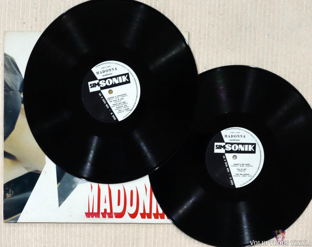 Madonna ‎– Madonna (?) 2 × Vinyl, LP, Unofficial Release