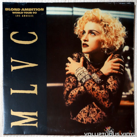 Madonna ‎– MLVC (Blond Ambition World Tour, Los Angeles) - Vinyl Record - Front Cover