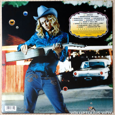 Madonna ‎– Music - Vinyl Record - Back Cover