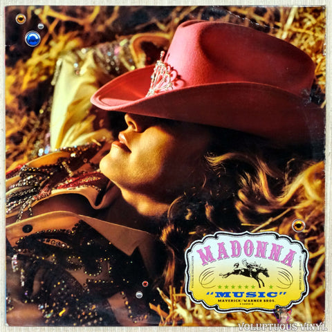 Madonna ‎– Music vinyl record front cover