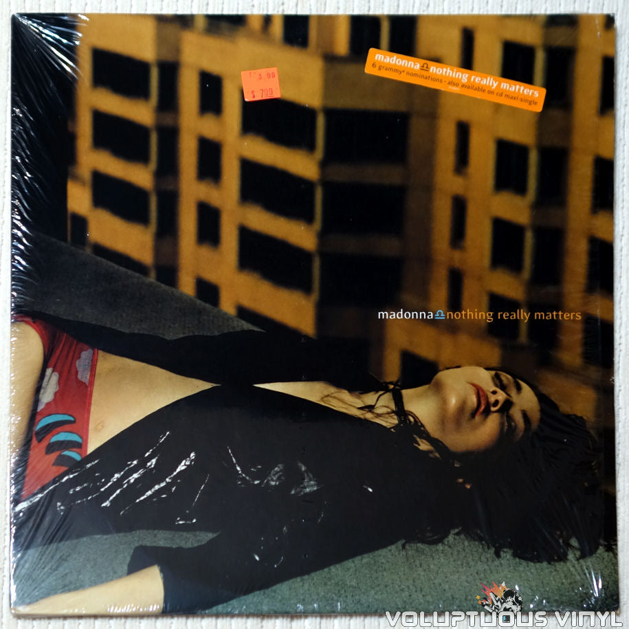 Madonna ‎– Nothing Really Matters vinyl record front cover