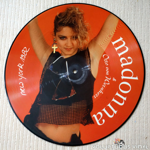 Madonna & Otto Von Wernherr – New York 1982 (1988) 12" Picture Disc, German Press