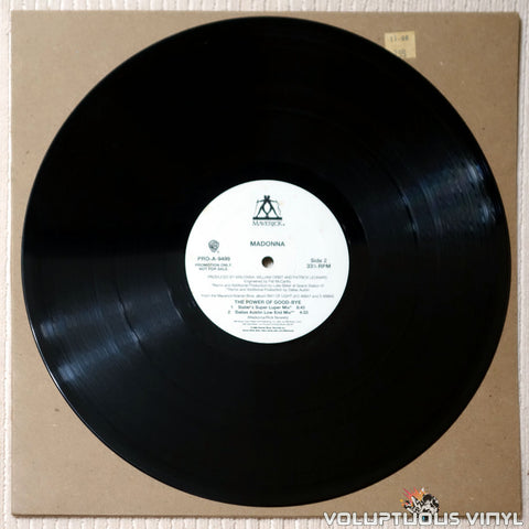 Madonna ‎– The Power Of Good-Bye - Vinyl Record - Side 2
