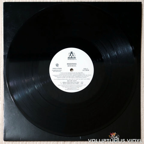 Madonna ‎– Ray Of Light (New Mixes) - Vinyl Record - Side 2