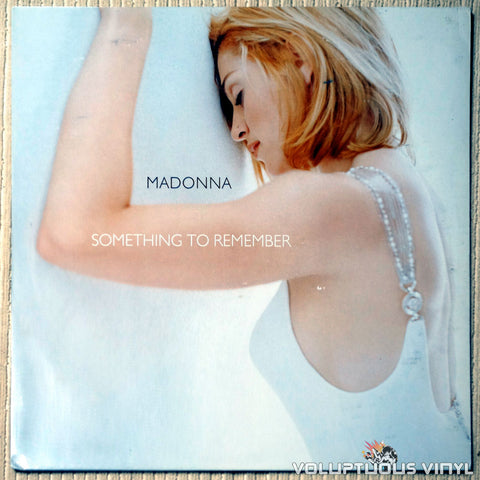 Madonna ‎– Something To Remember - Vinyl Record - Front Cover