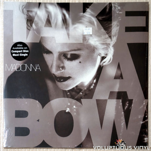Madonna ‎– Take A Bow - Vinyl Record - Front Cover