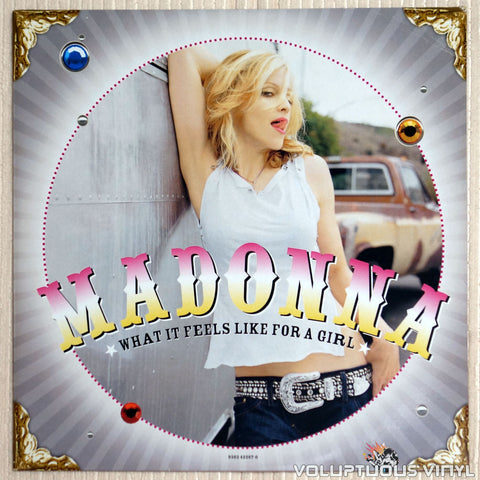 Madonna ‎– What It Feels Like For A Girl - Vinyl Record - Front Cover