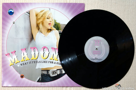 Madonna ‎– What It Feels Like For A Girl vinyl record