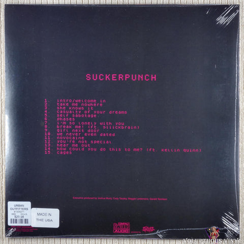 Maggie Lindemann – Suckerpunch vinyl record back cover