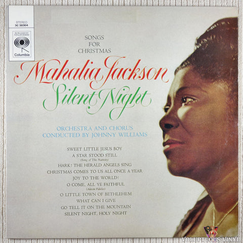 Mahalia Jackson – Silent Night - Songs For Christmas vinyl record front cover