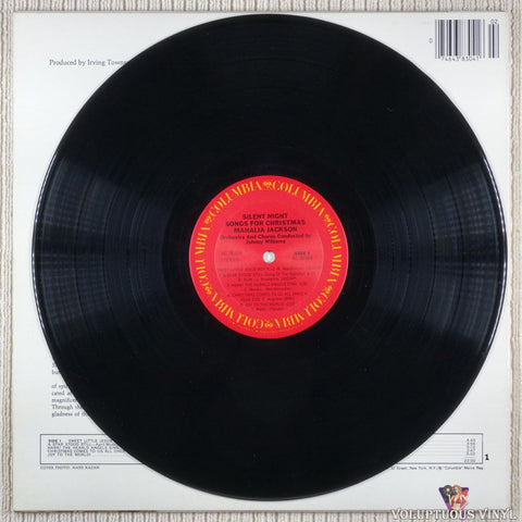 Mahalia Jackson – Silent Night - Songs For Christmas vinyl record
