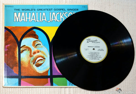 Mahalia Jackson ‎– Mahalia Jackson Sings vinyl record 