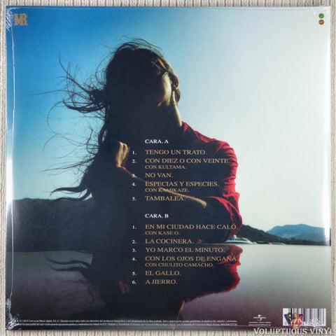 Mala Rodríguez – Lujo Ibérico (Edición 15º Aniversario) vinyl record back cover