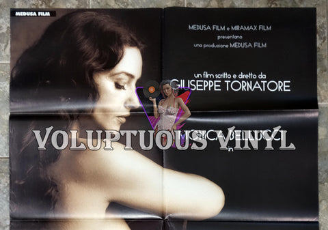 Malena (2000) - Italian 2F - Nude Monica Bellucci film poster top half