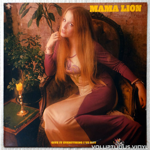 Mama Lion ‎– Give It Everything I've Got - Vinyl Record - Front Cover