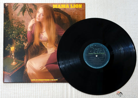Mama Lion ‎– Give It Everything I've Got - Vinyl Record