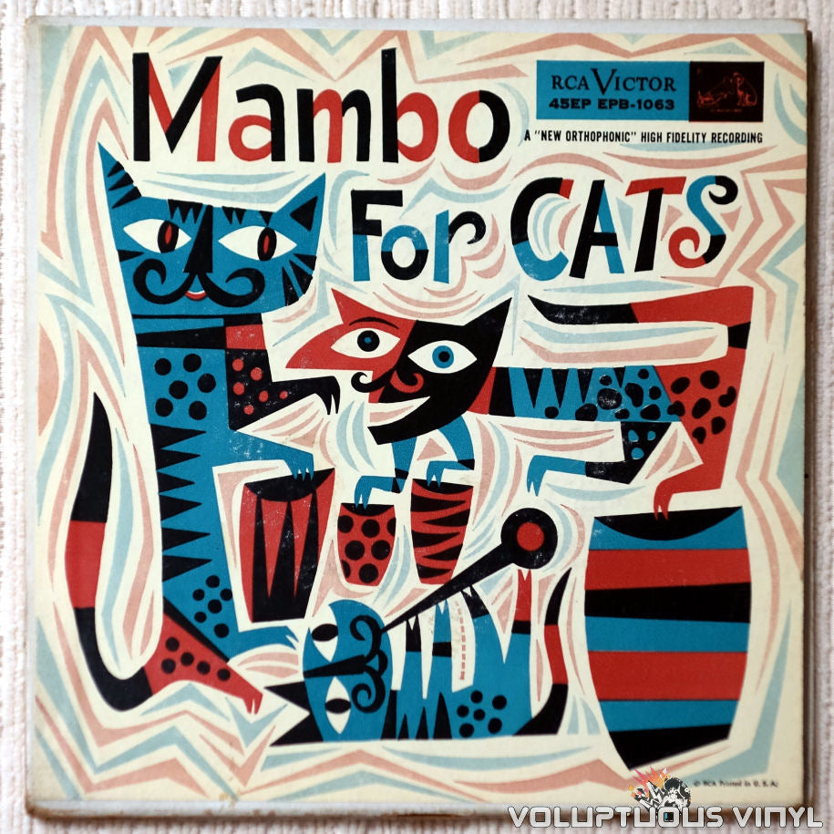 Various ‎– Mambo For Cats - Vinyl Record - Front Cover