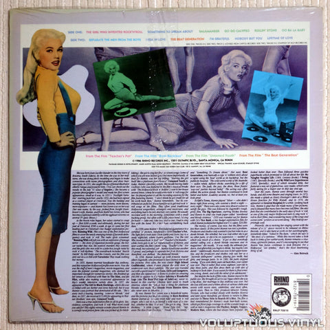 Mamie Van Doren ‎– The Girl Who Invented Rock 'n' Roll - Vinyl Record - Back Cover