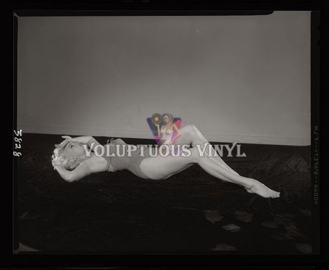 Mamie Van Doren One Piece Swim Suit Pinup - College Confidential (1960) Original Camera Negative & Photo